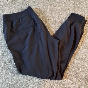 Black Athleta Joggers with Tie Waist